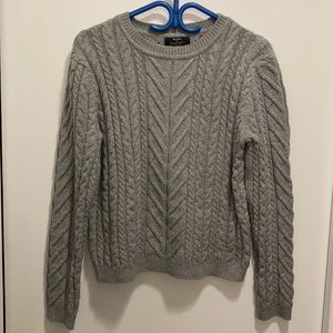 Bershka Cable Knit Sweater